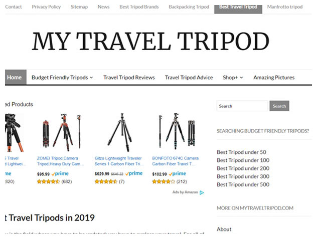 My Travel Tripod